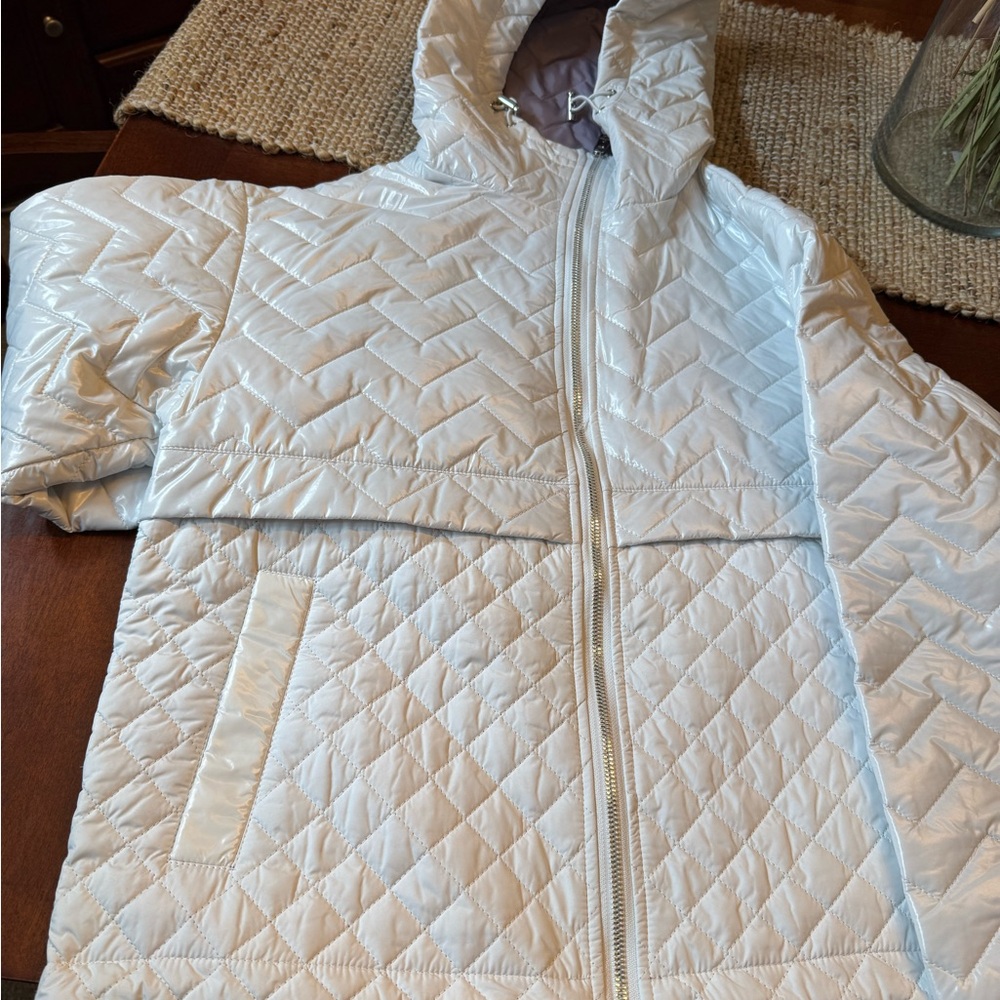 Bernardo white Quilted Jacket